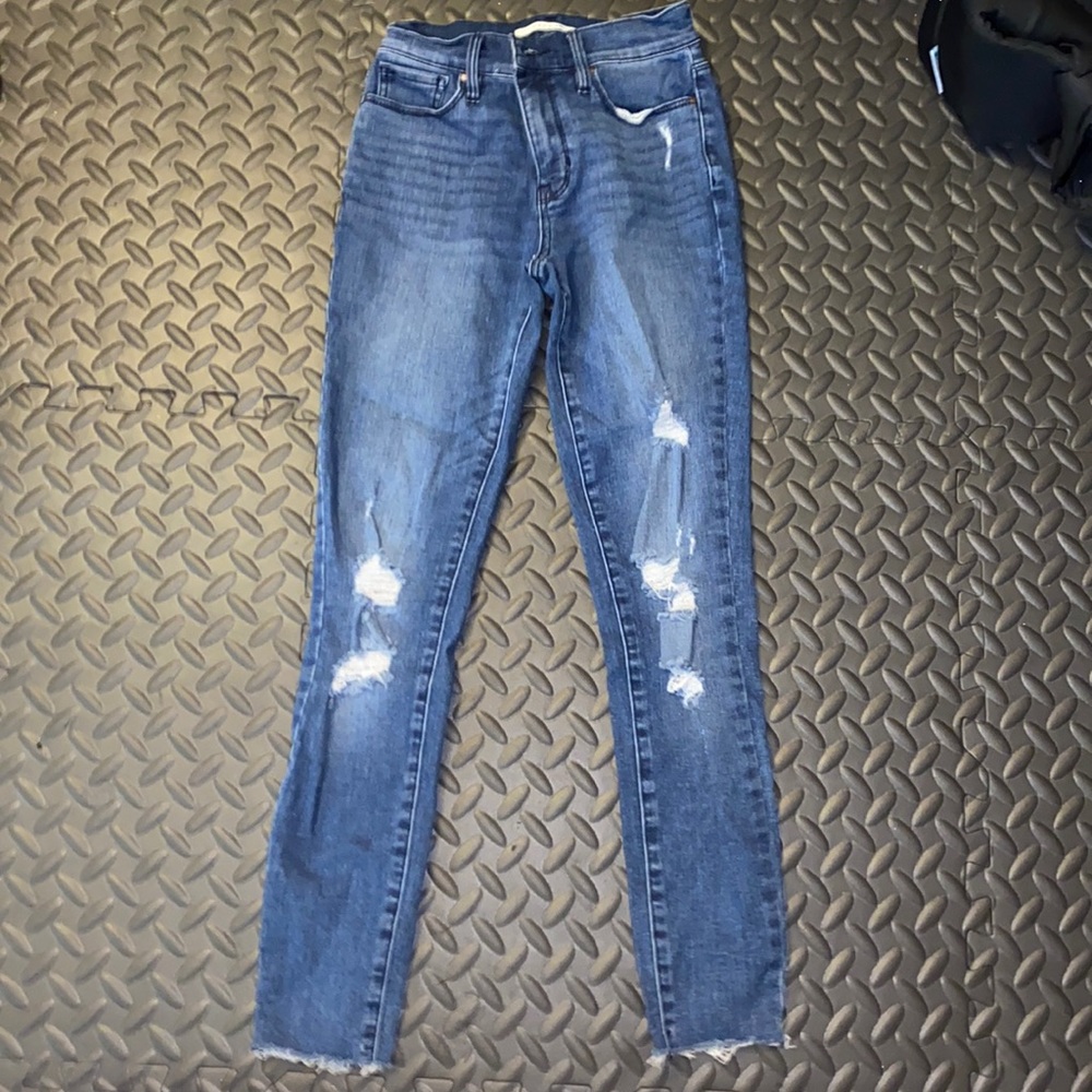 Pac sun ripped jeans size size 0